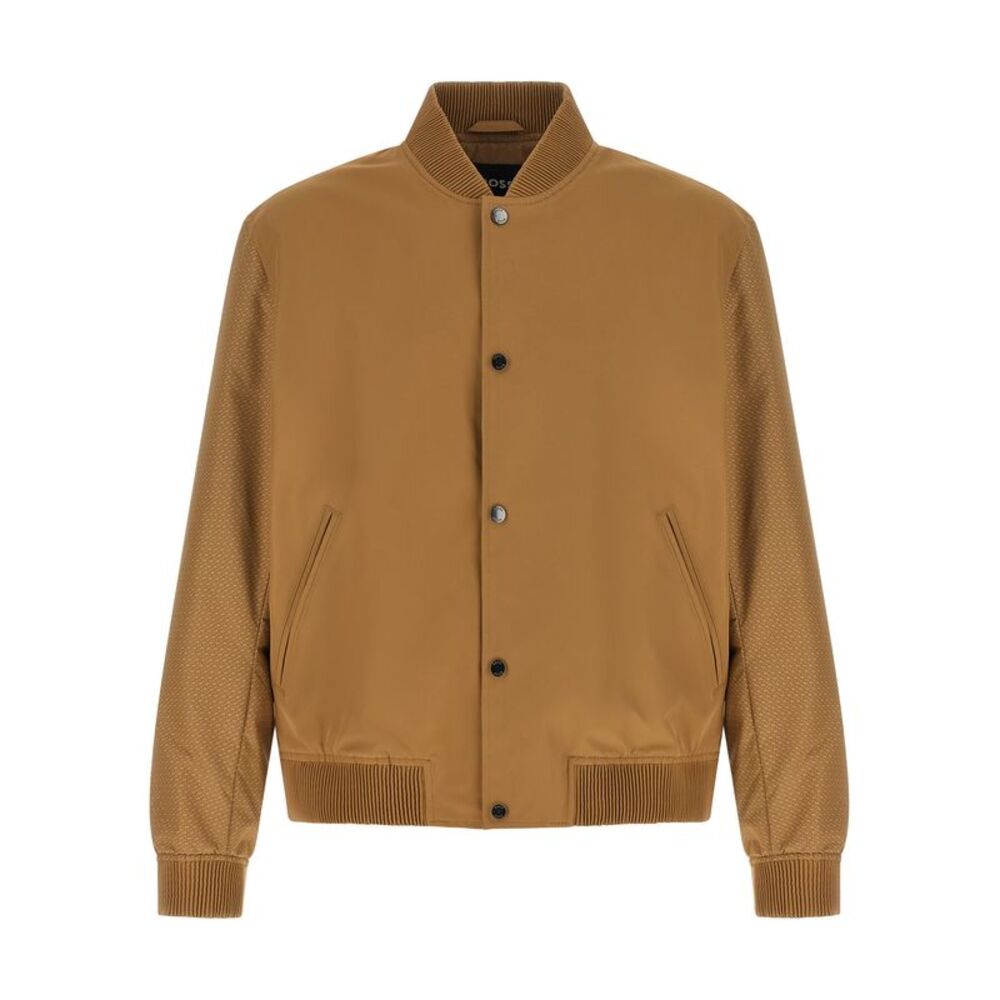 Hugo Boss Men Monogram Sleeve Bomber Jacket